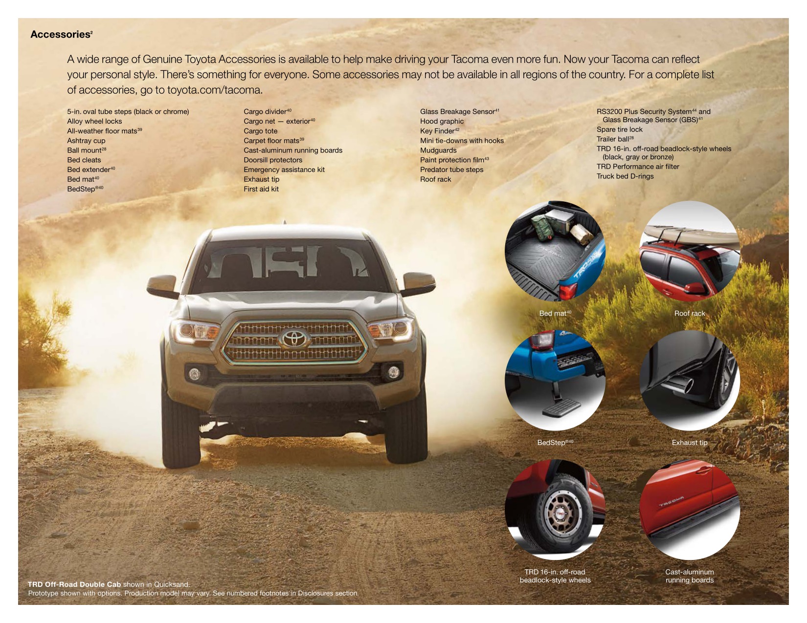 2016 Toyota Tacoma Brochure Page 22